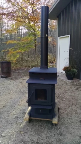 [Hearth.com] Worth repairing? FREE England Works Stove