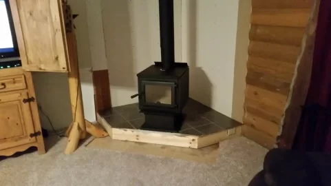 [Hearth.com] Manufactured Home Fireplace to Stove conversion