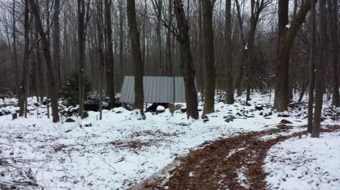 [Hearth.com] Finished my woodshed..recycled deck