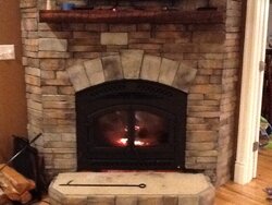 New ZC fireplace installed