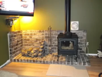 [Hearth.com] Stacking wood by stove?
