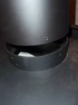 [Hearth.com] 30NC- Proper way to attach double wall pipe to stove outlet?