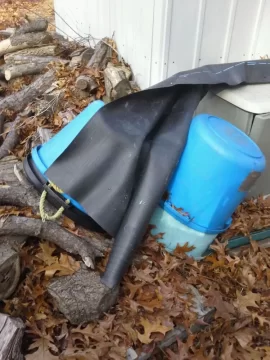 [Hearth.com] Pics Of Rolled Rubber Roofing In Action, Please ..