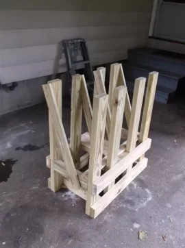 [Hearth.com] Jig to shorten log splits