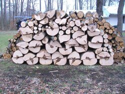 I love cutting wood....