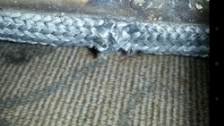 Is this bad? Rope gasket fray