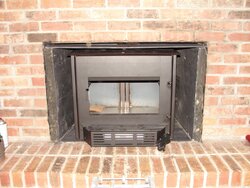New Wood Stove Insert Install cw2900