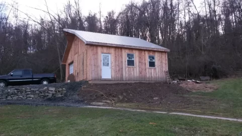 [Hearth.com] Masonry, class a pipe or double wall pipe for garage chimney?