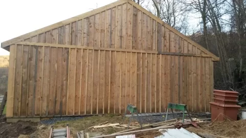 [Hearth.com] Masonry, class a pipe or double wall pipe for garage chimney?