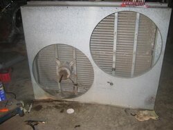 What about using an old air conditioner for heater and overheat loop.
