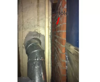 [Hearth.com] Wood stove installation in existing masonry with rigid liner.