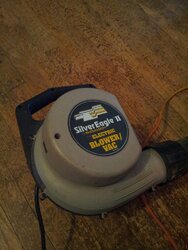 Modifying a leaf vac to vac the pellet stove??