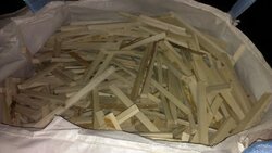 Maximizing use of aspen/popple scrap wood