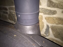Stove Pipe Adapter for Jotul F12 Firelight