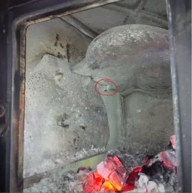 Upland 17 wood stove, new member, something looks wrong, here is my  detailed question | Hearth.com Forums Home