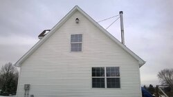 How to route chimney in a cape-cod style house