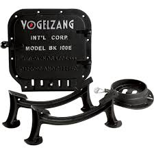 Vogelzang or Stotz barrel stove kits....