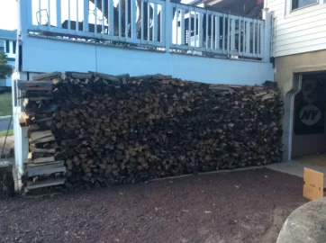 [Hearth.com] Getting really hard to get new wood into the garage