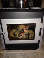Wood stove that can heat when I'm at work