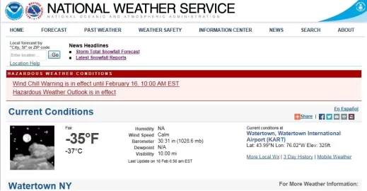 [Hearth.com] 15 below with wind chill.