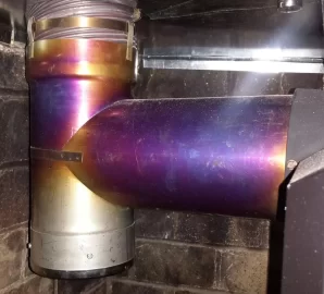 [Hearth.com] Stainless T discoloration