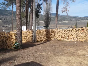 [Hearth.com] Logging truck load delivered yesterday
