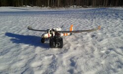 Fresh aerial video in very bright spring day on Finland !