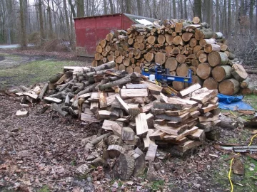 [Hearth.com] Got started splitting today...