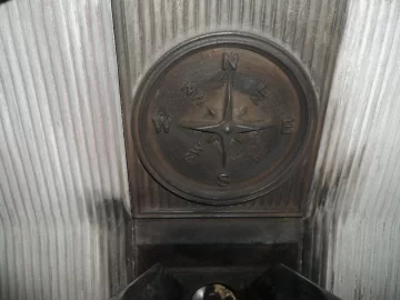[Hearth.com] Fire behind the burn pot of a Harman Accentra FS...