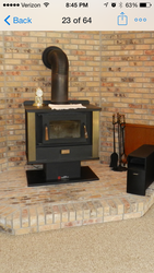 Help! Old wood stove, need help bringing chimney up to code
