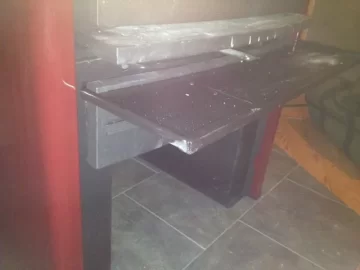 [Hearth.com] my home-made Neo 2.5 ember catcher.