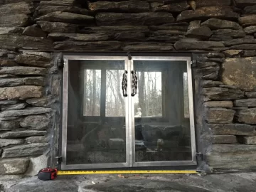 [Hearth.com] Wood fireplace Blues / Options to Salvage Fieldstone Fireplace
