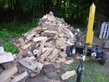 [Hearth.com] split some beech today pile is growing