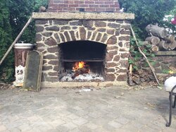 Suggestions on outdoor wood burning fireplaces