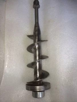 [Hearth.com] Pelpro Sticky and real rusty auger with dirty & torn auger bearings & frozen auger collar - fixed!