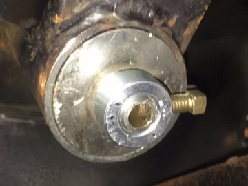 [Hearth.com] Pelpro Sticky and real rusty auger with dirty & torn auger bearings & frozen auger collar - fixed!