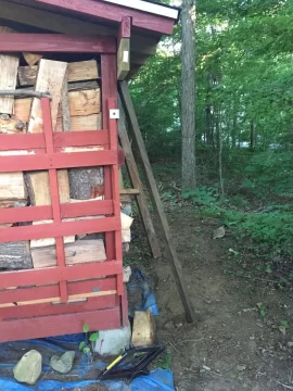 [Hearth.com] The wood fought back