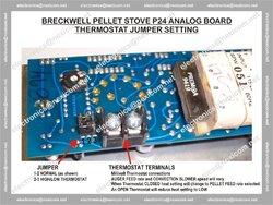 Breckwell P24I Control board jumpers