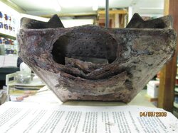Check out THIS burnpot from a P61a!