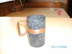 Soapstone beer mug, for the addicts