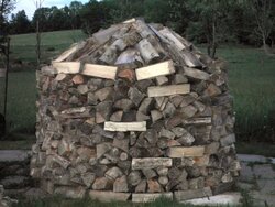 Anchoring your wood stacks
