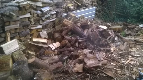 [Hearth.com] Split a bit of wood at the weekend....