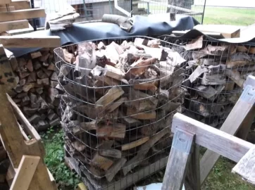 [Hearth.com] How would you stack these wood chunks?