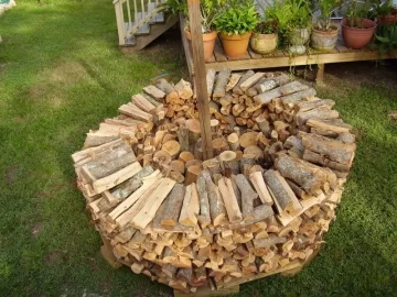[Hearth.com] How would you stack these wood chunks?
