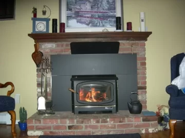 [Hearth.com] How far can a fireplace insert stick out?