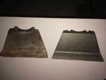 [Hearth.com] 1999 Harman Advance - Flame Lapping brick Backing creating Black Burn Spot!