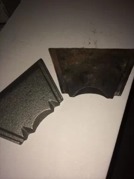 [Hearth.com] 1999 Harman Advance - Flame Lapping brick Backing creating Black Burn Spot!