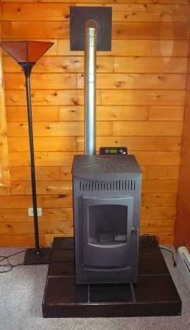 [Hearth.com] Castle Serenity first burn this morning