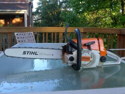 Have a crush on my new chainsaw...