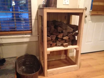 [Hearth.com] Leftover Wood Rack